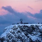 Nordkapp with the globe