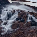 Some small river even grows into small waterfalls. waterfalls
