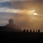 A foggy day at North Cape Foggy